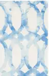 Ivory / Blue