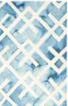 Blue / Ivory