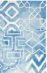 Blue / Ivory
