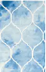 Blue / Ivory