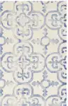 Ivory / Blue