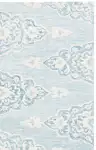 Ivory / Light Blue