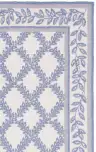 Ivory / Light Blue