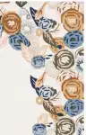 Ivory / Blue