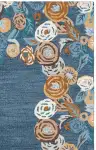 Blue / Ivory