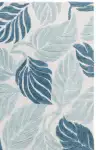 Blue / Ivory