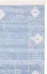 Blue / Ivory