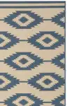Blue / Cream