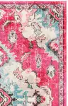 Fuchsia / Light Blue