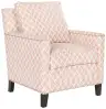 Peach Pink / White