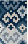 Blue / Ivory