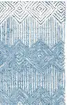Blue / Ivory