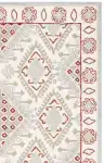 Ivory / Red