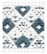 Blue / Ivory