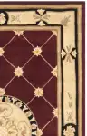 Burgundy / Ivory