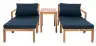 Natural / Navy Blue