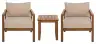 Teak Brown / Cream
