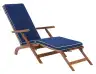 Natural / Navy Blue