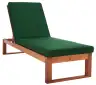 Natural Wood / Green