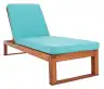Natural Wood / Aqua