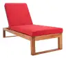 Natural Wood / Red