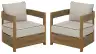 Oak / Ivory Black