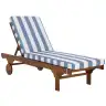 Natural / Baby Blue Stripe