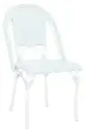 Baby Blue / White