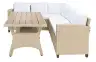 Beige / White Cushion