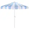 Baby Blue Stripe / White