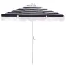 Navy Blue Striped / White