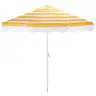 Yellow Stripe / White