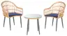 Natural / Navy Blue