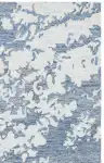 Blue / Ivory
