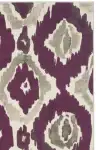 Ivory / Purple