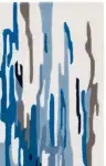 Ivory / Blue