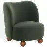 Olive Green / Walnut