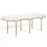 Ivory / Brass